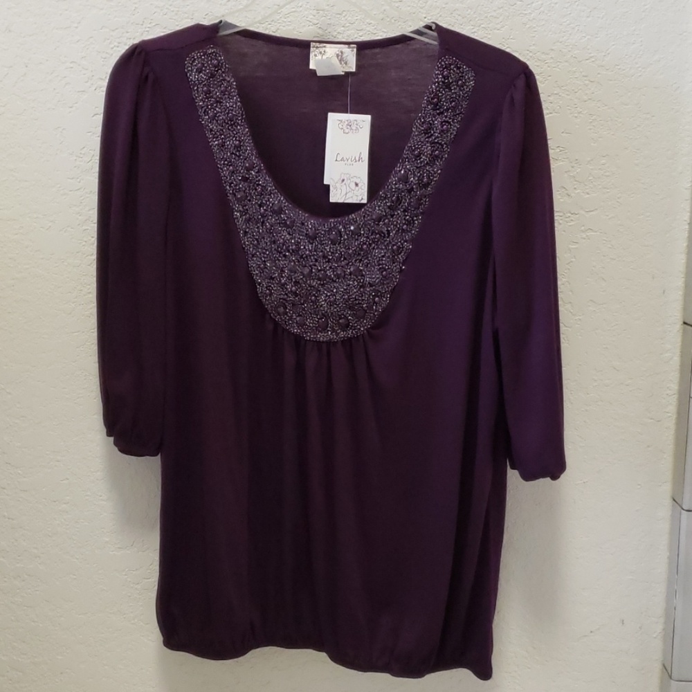 Lavish Plus Top - NWT